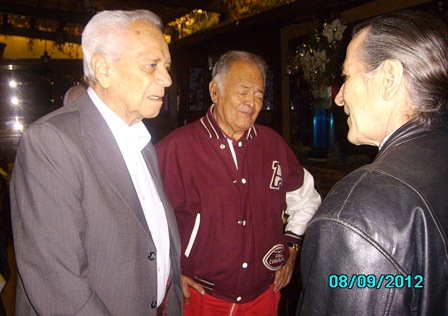 El Pibe Vallari ahora con el Arq Carbajal de la Cruz y el hijo de Pipo Mota