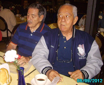 Jorge Kolynos Bermudez y el filipino Amaya